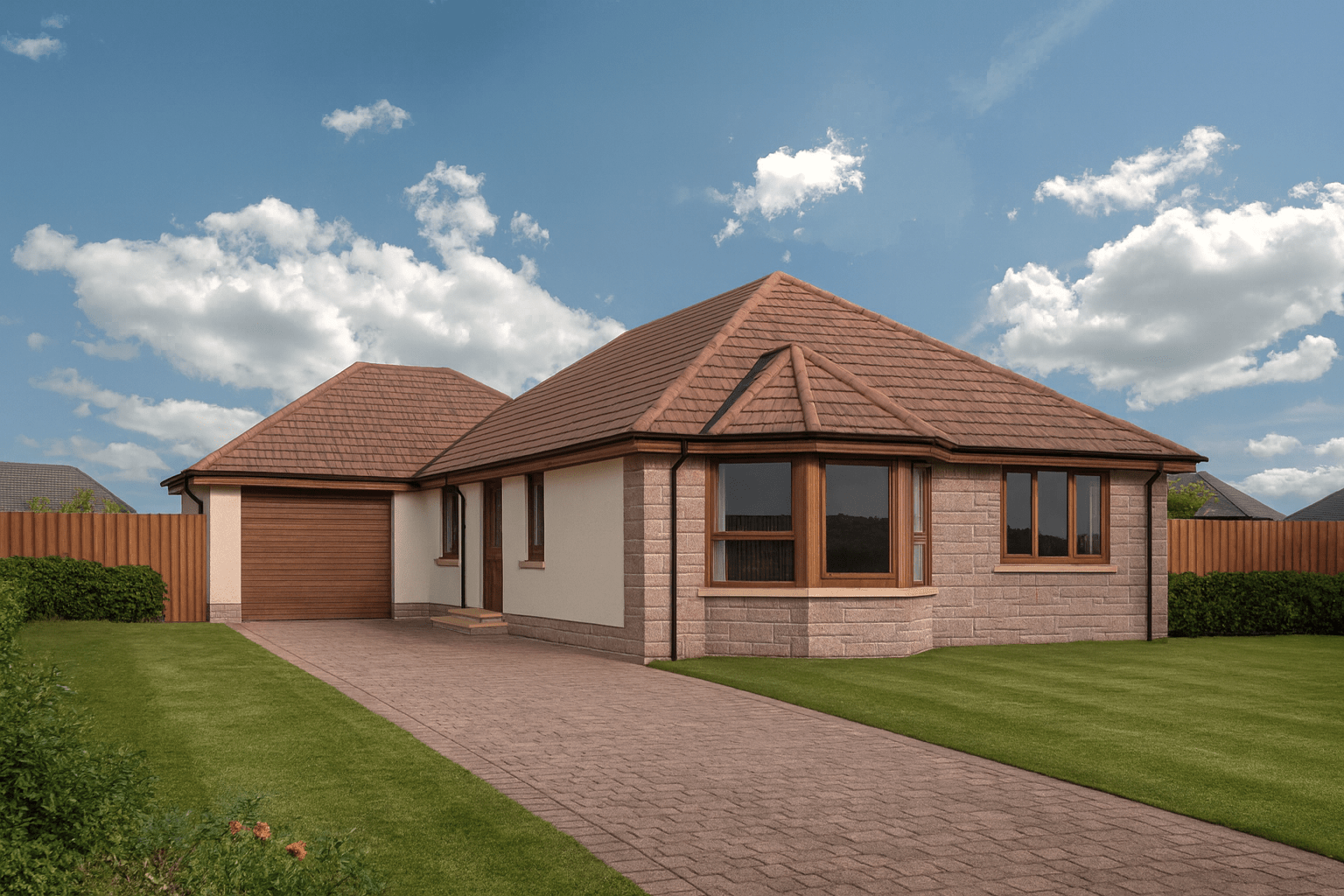 new build bungalow  in Lossiemouth